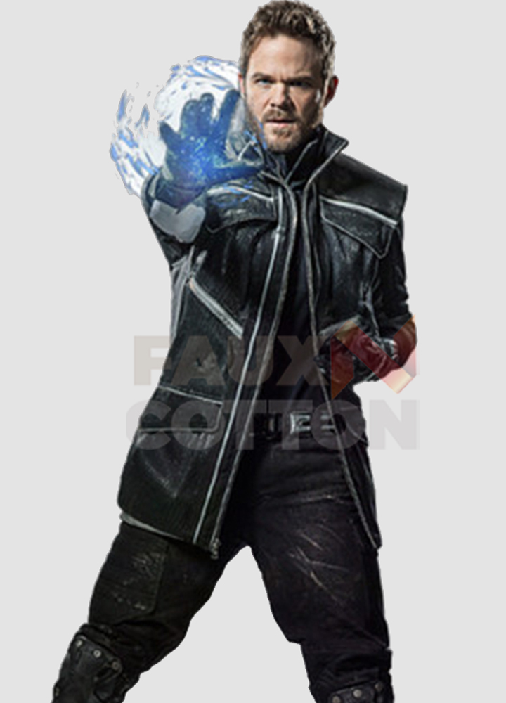 Iceman Shawn Ashmore Leather Costume Jacket